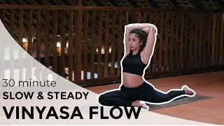 Vinyasa Flow Yoga for Morning (Slow and Steady Vinyasa Flow) | Jahnavi Patwardhan