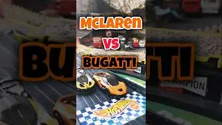 McLaren vs Bugatti | Hot Wheels Drag Race Showdown!