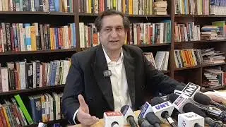 PC President Sajad Gani Lone Addressing Press Conference