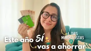 6 Consejos minimalistas para aprender a ahorrar💰🌿✨| VIDA CHILL
