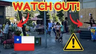 🇨🇱 Is SANTIAGO Chile SAFE to visit? 🚨 Five safety tips! (2025 UPDATE)