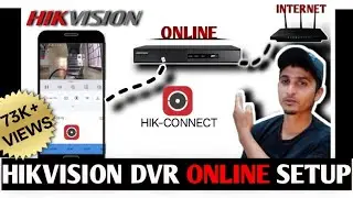NEW UPDATE Hikvision Online Setup | HIkvision New DVR Network Setup