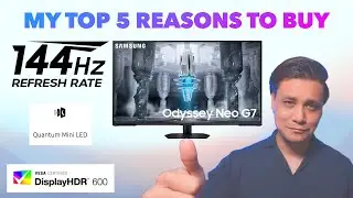 5 ПРИЧИН, ПО КОТОРЫМ Я ВЫБРАЛ SAMSUNG ODYSSEY NEO G7 43 ДЮЙМА В 2024 ГОДУ | Punchi Man Gaming