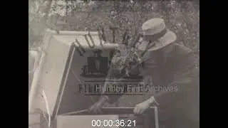 Wealthy Family Relaxing at Home, 1910s - Archive Film 1040341