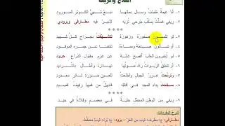 الصف التاسع| الفلاح والريف| شرح الأبيات و الإجابة عن أسئلة الكتاب