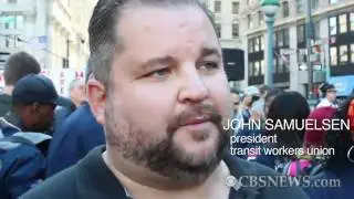 Labor unions join forces with Occupy Wall Street protesters