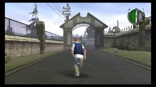 Bully - How To Leave The School From The Beginning Of The Game (PS2, PS4) [Original Edition/Version]