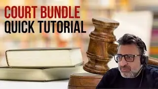 MFSF - How to build a court bundle quick Tutorial