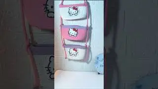 hello kitty jute storage basket 🧺✨ #meeshofinds #walldecor #homedecor #shorts
