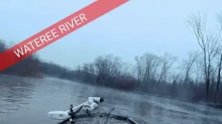 SANTEE COOPER LAKE TOUR #13 | Wateree River to the Confluence | Below freezing temps | #outdoors 