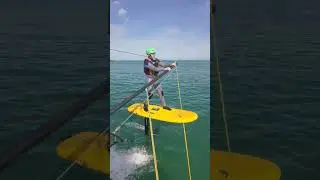simulateur foil &eacute;cole de kitesurf wingfoil kite's cool