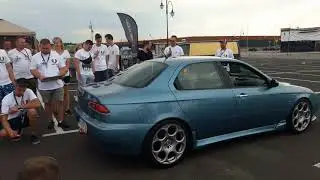 Busso V6 Pure Sound || Alfa Romeo 156 3.0 V6 24V || Straight Pipe Performance Exhaust