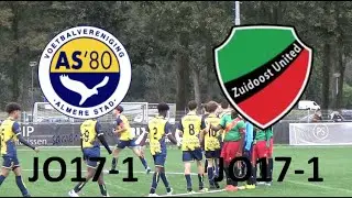 AS'80 JO17-1 - Zuidoost United JO17-1 (2 oktober 2021)
