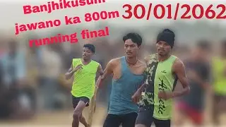 Banjhikusum sports Jawano 800m running final, 30/01/2026