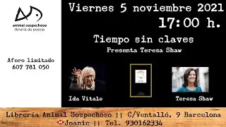 Ida Vitale - Tiempo sin claves - Presentaci&oacute;n de su &uacute;ltimo libro a cargo de Teresa Shaw.
