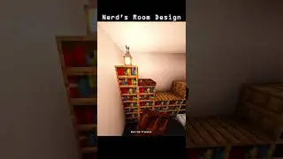Easy Room Build Design In Minecraft #minecraft