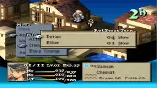 Final Fantasy Tactics K.O. Walkthrough Part 1 - Sporting them Spike Shoes