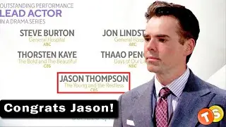 Y&R star Jason Thompson’s heartfelt message to fans after Daytime Emmy nom