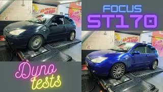 Ford Focus ST170 Running at Dynodaze Rolling Road in Nuneaton
