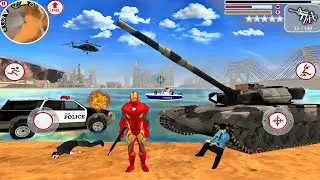 Iron Man Vegas Crime City Simulator - Fun at Vegas City - Android Gameplay