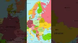 Europe Map ✈