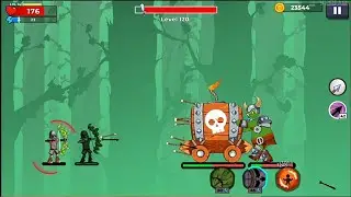 The Archer 2 level 120 : fight with the TNT Boss in hard mode ||#bosslevel #sparkgamer #the_archer2