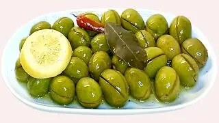 Оливки с гравировкой 🫒 Зеленые