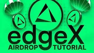 edgeX Airdrop Tutorial [Perps DEX Airdrop]