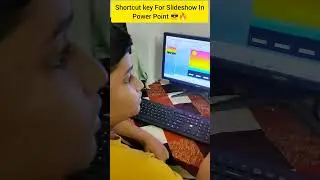 Start Slideshow with Shortcut key 📽️🔥🔥   #shorts #youtubeshorts #trending #shortvideo
