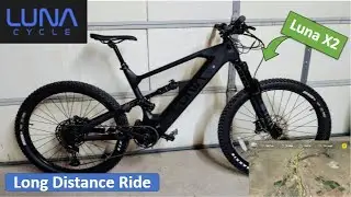 Luna X2 E-Bike Ride Long Distance