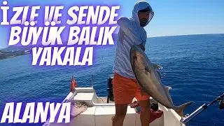 İZLE VE SENDE BÜYÜK BALIK YAKALA / ALANYA DA BÜYÜK BALIK AVI KUZU