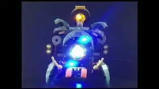 LEGO 75976 overwatch wrecking ball lighting
