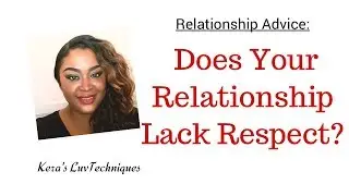 Respect Issues In Relationships