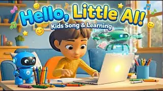Hello, Little AI | Smart Learning Fun for Kids with Robots & Tech! The AI Illusionist #aiforkids