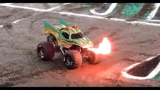 Fire Breathing Dragon Monster Truck