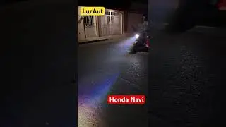 Honda Navi iluminaci&oacute;n Led #hondamotorcycles #navi #hondanavi #iluminacionautomotriz #focosled