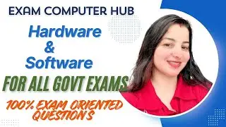 Computer Hardware vs Software | Full Concept #hardware #software #govtexams #ibps #rrb #ssc
