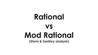 Почему расход Rational больше Modified Rational?