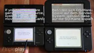 Nintendo 3DS XL: Data transfer from 3DS to 3DS / Datentransfer