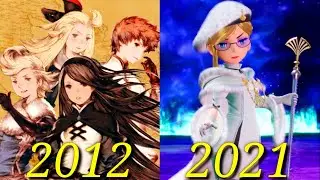 Evolution Of Bravely Default Games 2012~2021