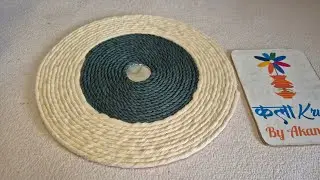 Best from the Waste - Table Mat  #diy #homemadecreations #creativeideas