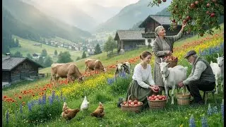 Soft Stories 🍃 Life on a Peaceful Farm &ndash; Harvesting, Milking & Close to Nature