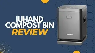 Review: IUHAND Compost Bin Kitchen, Smart Waste Kitchen Composter, Electric Composter Indoor/Outdoor