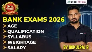 TARGET BANK EXAMS 2026 | AGE, QUALIFICATION, SYLLABUS, WEIGHTAGE & SALARY | EXPLAINED BY GOKULRAJ R