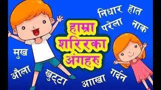 हाम्रा शरीरका अङ्गहरु | Our Body Parts | Learning Nepali Language