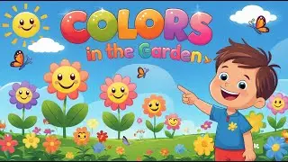Colors in the Garden Song for Kids | Learn Colors with Nature | Fun Preschool Learning Song