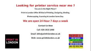 Looking for printer service near me?