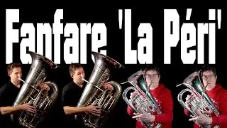 #fanfare 'La Péri' Dukas 4K #lowbrass Version @Matonizz  #euphonium #tuba #marchingband  #brass