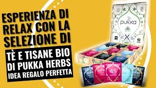Esperienza di Relax con la Selezione di T&egrave; e Tisane Bio di Pukka Herbs Idea Regalo Perfetta