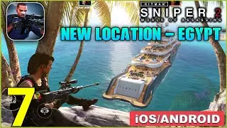 Hitman Sniper 2 - New Location Gameplay (Egypt- Leventine Sea )